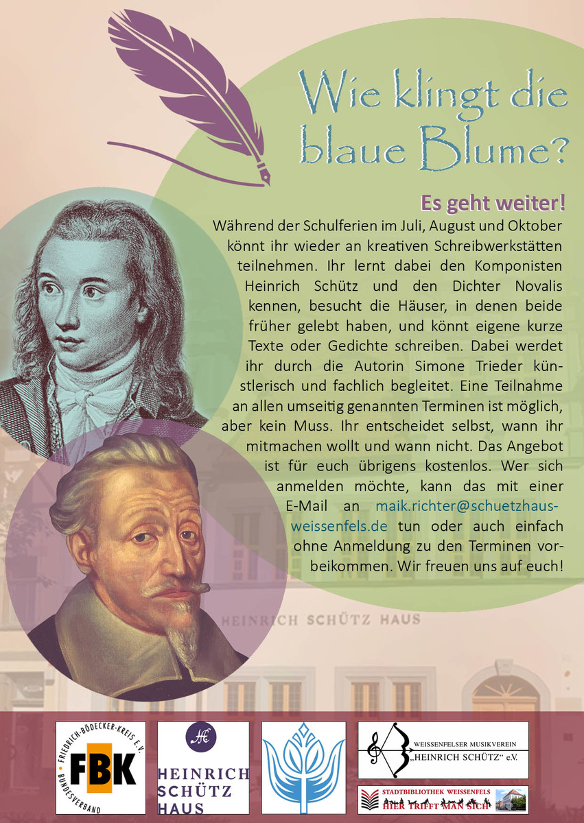 Heinrich-Schütz-Haus Weißenfels | Wie klingt die blaue Blume?